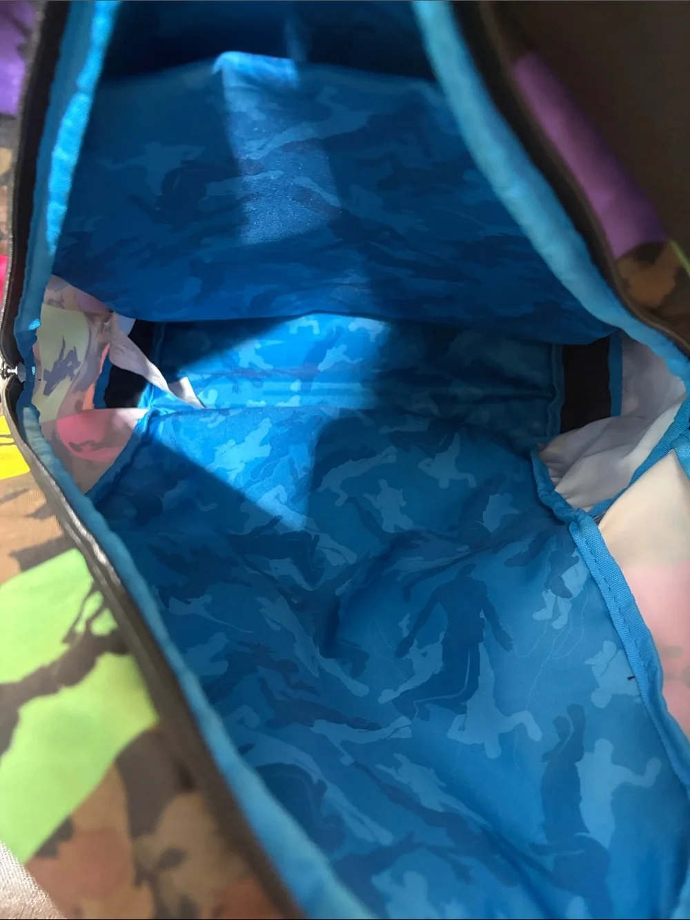 Fortnite Multicolor Camouflage Backpack School Bag